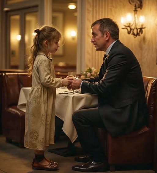 Bezdomna dziewczynka podeszła do bogatego faceta w restauracji i powiedziała: — Nie jedz tego. Widziałam, jak twoja żona coś tam dosypała.
