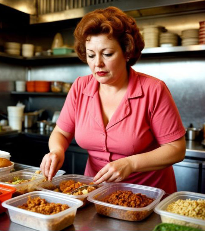 Proprietarul unui restaurant a dat afară o chelneriță, după ce a prins-o furând mâncare, dar deja a doua zi dimineață, aflându-i povestea, i-a dat tot ce avea!