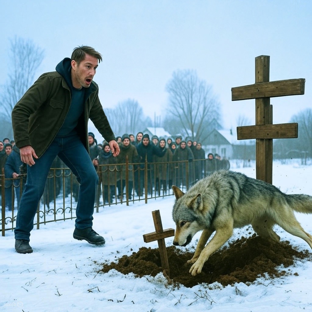 Labelele cenușii zgârciau cu furie pământul proaspăt, zvârlind bulgări negri în toate direcțiile. Din pieptul uriașei fiare se auzea un urlet răgușit, ce îngheța sângele în vine.