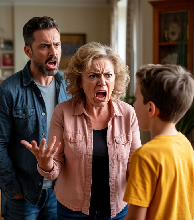 – Ty i twój szczeniak to brudna plama w naszej rodzinie! – syczała staruszka. O świcie jej syn złożył papiery rozwodowe… a ona została w pustym domu.