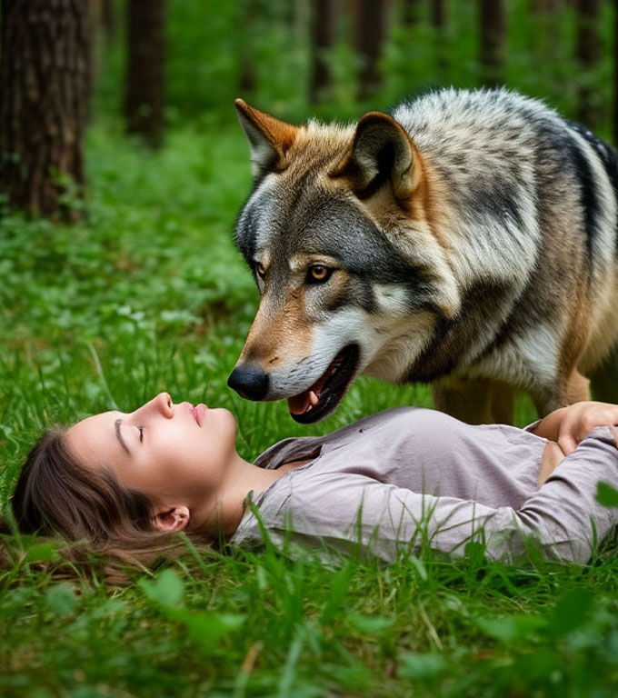 Ciobănescul nu a lăsat pe nimeni să o înmormânteze pe tânăra lui stăpână, mârâind la oricine încerca să se apropie.