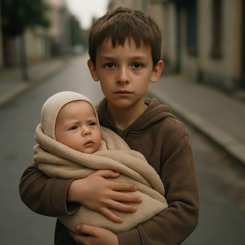 Domnule, luați-o pe surioara mea… ea nu a mai mâncat de mult — vocea aceea a sfâșiat vuietul dimineții de pe stradă, făcându-l pe Marek Lewicki să-și întoarcă brusc capul.