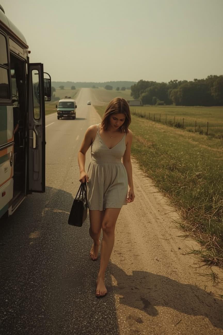 Kasia a coborât din autobuz la marginea satului natal. Șoferul a continuat drumul pe șosea, iar fata și-a scos sandalele, le-a pus în geanta de voiaj și a pornit desculță pe ulița nisipoasă. Mai erau vreo trei sute de metri până la sat.