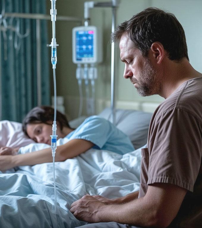 Maja a ascuns timp de jumătate de an durerile din piept. În mașină, pe drum, totul a scăpat de sub control.