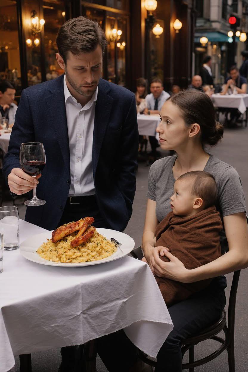 EA A CĂZUT ÎN GENUNCHI LA MASA LUI, APSATĂ DE PIPTUL LUI CU UN BEBUS — CUVINTELE EI L-A RENOVAT