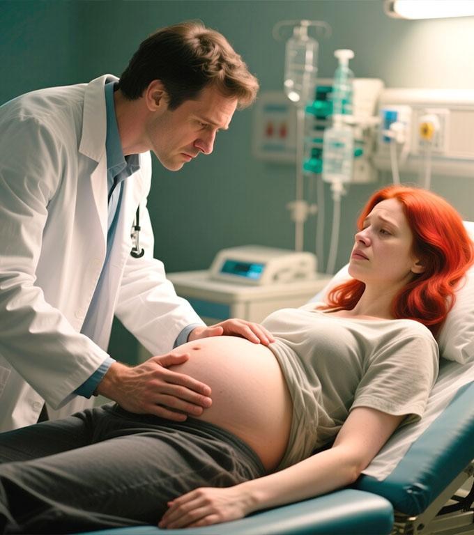 Un chirurg renumit a fost chemat de urgență din sala de operație pentru a vedea o lăptăriță însărcinată care aștepta tripleți. Ceea ce a văzut sub rochia ei l-a uimit.