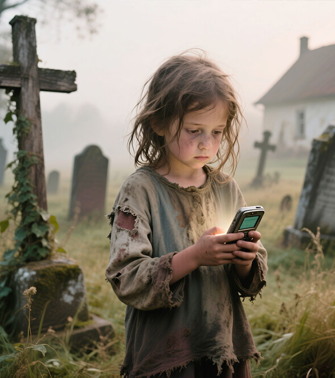 O tânără fără adăpost, găsind un telefon, și-a făcut curajul să răspundă la apel. Și deodată, ea a înghețat: o melodie din viața ei anterioară a plecat din difuzor.