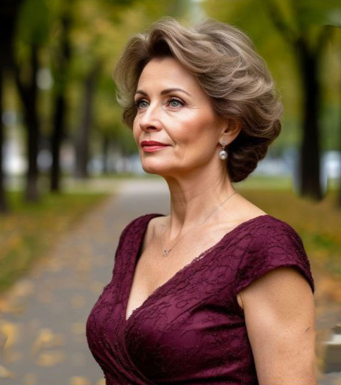 Ona starannie przygotowywała się na wieczór spotkania absolwentów. Eleonora stała przed lustrem w swoim cichym mieszkaniu, a odbicie odpowiadało jej zmęczonym, niemal obcym spojrzeniem.