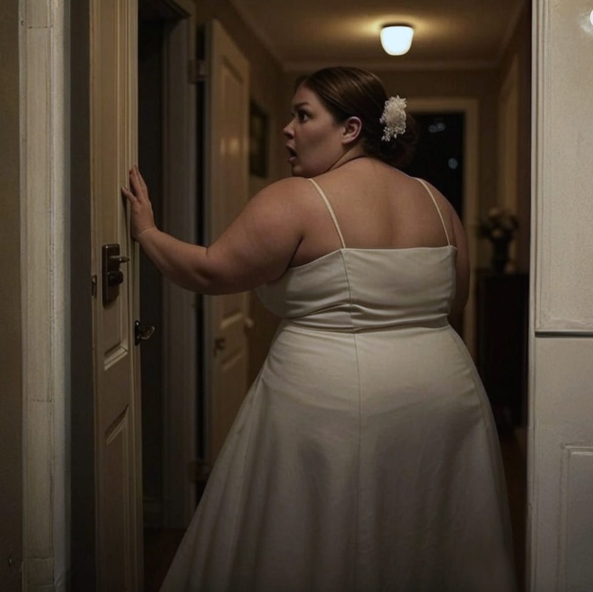 W noc poślubną mój mąż powiedział tylko: „Jestem zmęczony” — i nie położyliśmy się razem spać. O północy usłyszałam dziwne dźwięki z pokoju teściowej. Gdy otworzyłam drzwi, zrobiło mi się niedobrze…