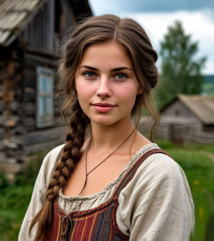 Spójrzcie, kobiety, Leśna wróciła. Zobaczcie, jak urosła! No to koniec spokojnych dni — teraz znowu nadejdzie kłopot.