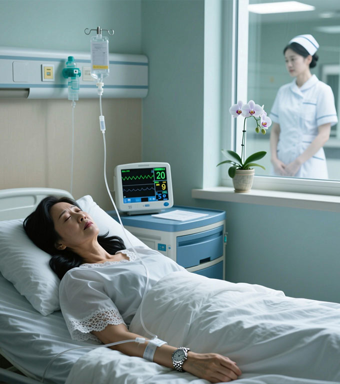 După ce a ieșit din comă, pacienta bogată i-a cerut medicului să îi spună soțului că ar fi murit