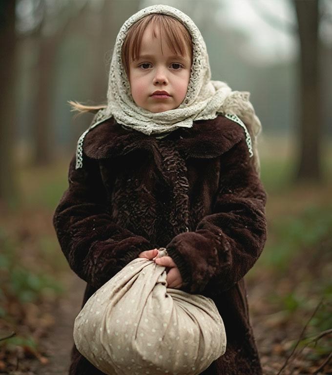 Orfana de zece ani, Emilia, după ce și-a pierdut părinții, a crescut într-un orfelinat și, peste ani, s-a întors în casa copilăriei, unde, la îndemnul fantomei tatălui vitreg, a descoperit banii pe care acesta îi îngropase.