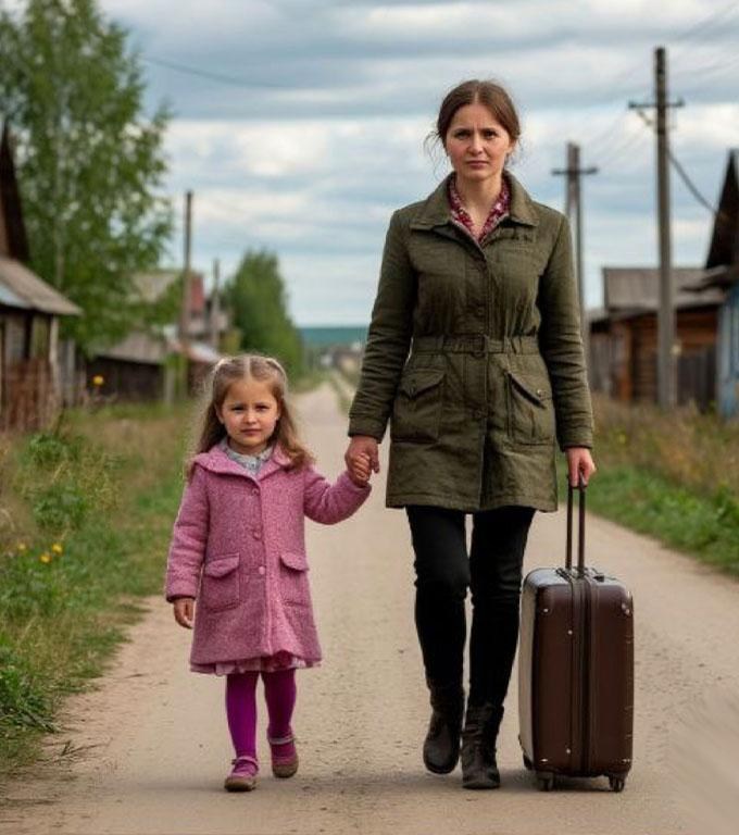 Într-o mână strângeam cu putere palma Sofiei, în cealaltă — o mică valiză, plină nu atât de lucruri, cât de speranțe neîmplinite.