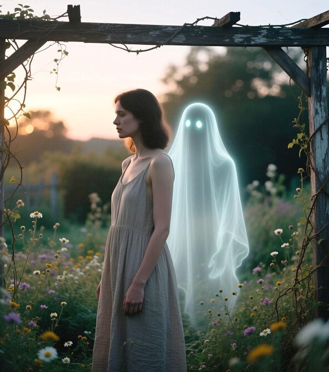 – Na twojej działce nic nie rośnie, kochanie, bo przychodzi tu do ciebie zmarły. Nie widzisz go? A spójrz uważniej, córeczko – powiedziała nieznajoma staruszka, patrząc na Eleonorę swoimi wyblakłymi, lecz przeszywającymi oczami.