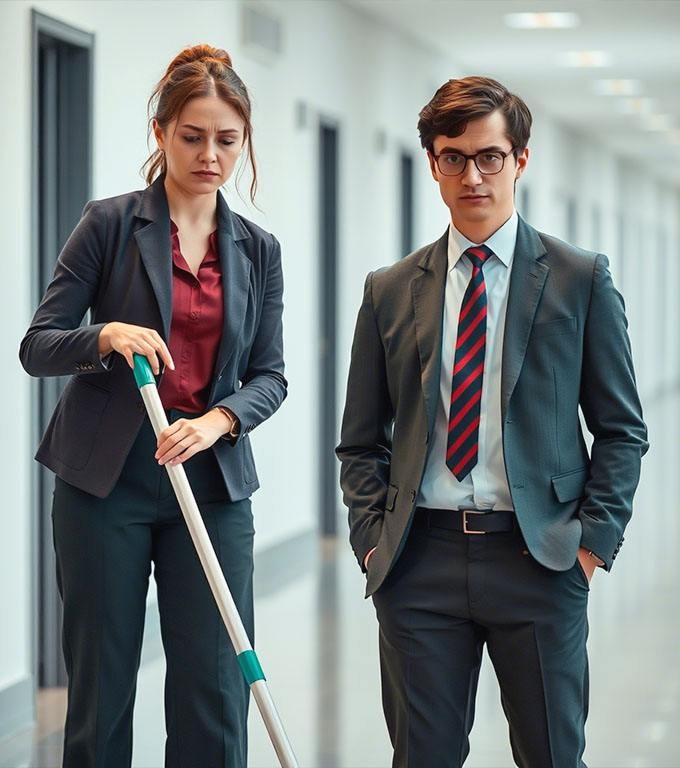 Ein reicher Junge nannte ein Dienstmädchen eine Diebin. Die Fremde antwortete ihm auf eine Weise, die seinen Vater sprachlos machte.