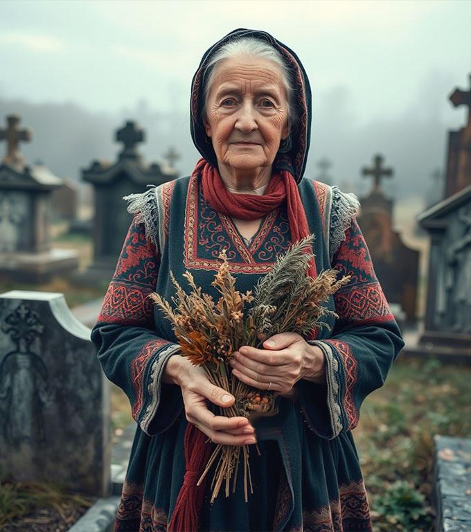 Du darfst nichts lebendig begraben! warum hast du dein foto in den begrabungsknoten gelegt?