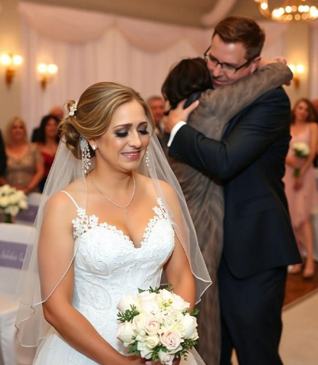 Im wichtigsten Moment der Zeremonie verließ der Bräutigam die Braut und ging zu einer anderen Frau.