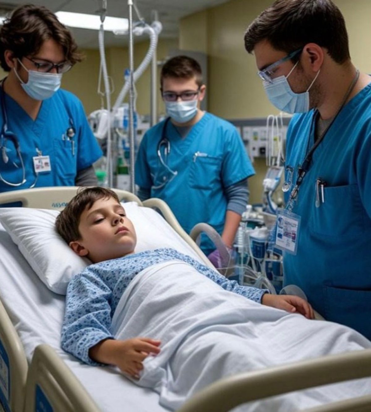 Der verwaiste siebenjährige Junge sollte von den Maschinen, die ihn am Leben hielten, getrennt werden.