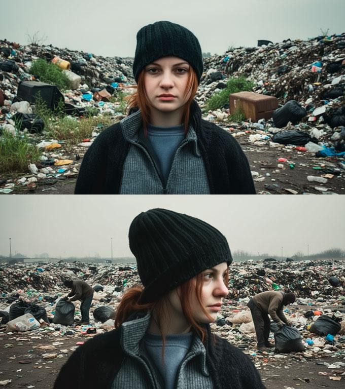 Anna obudziła się na wysypisku wśród bezdomnych, nic nie pamiętając ze swojej przeszłości. Powoli otworzyła oczy i zobaczyła przygaszony świt, wpadający przez szczeliny ich schronienia.