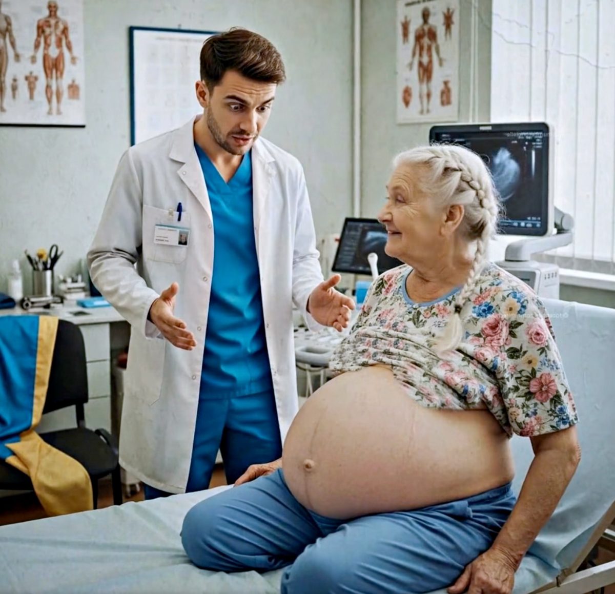 Co tylko się nie dzieje podczas porodu! — wołali lekarze, gdy starsza kobieta została matką. Na widok tego, co urodziła, zamarli.