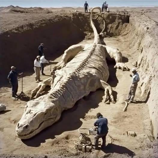Przerażające odkrycie na pustyni Sahara: znaleziono gigantyczne stworzenie sprzed 8000 lat z doskonale zachowaną skórą – to zmienia wszystko, co wiedzieliśmy o prehistorycznym świecie!