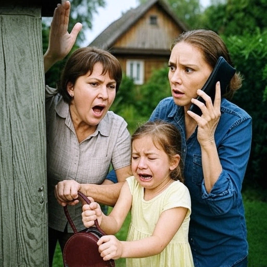Na działce siostra chwyciła moją córkę i zaczęła jej wykręcać rękę: „Oddaj torbę, chciwuchno!”.