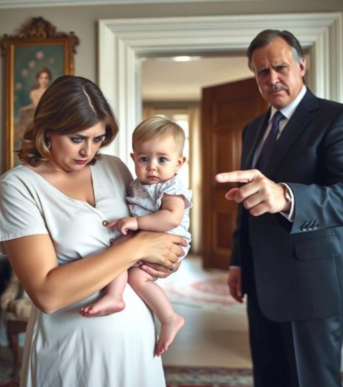 — To nie jest mój syn — oznajmił miliarder, prosząc swoją żonę o opuszczenie domu z dzieckiem. Ale gdyby tylko wiedział, kim on jest?