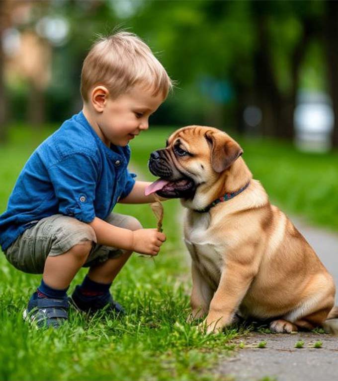 Câinele a jucat mereu cu băiețelul Oliver, până când, în zilele recente, camera de supraveghere din grădină a înregistrat ceva ciudat.