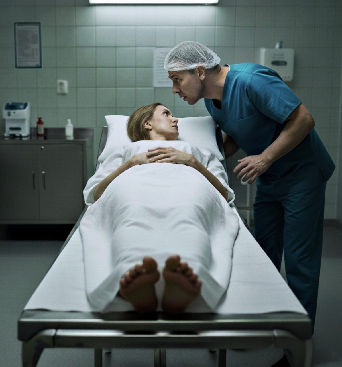 — grinste der Mann und legte seiner Frau ihr Testament ins Leichenschauhaus.