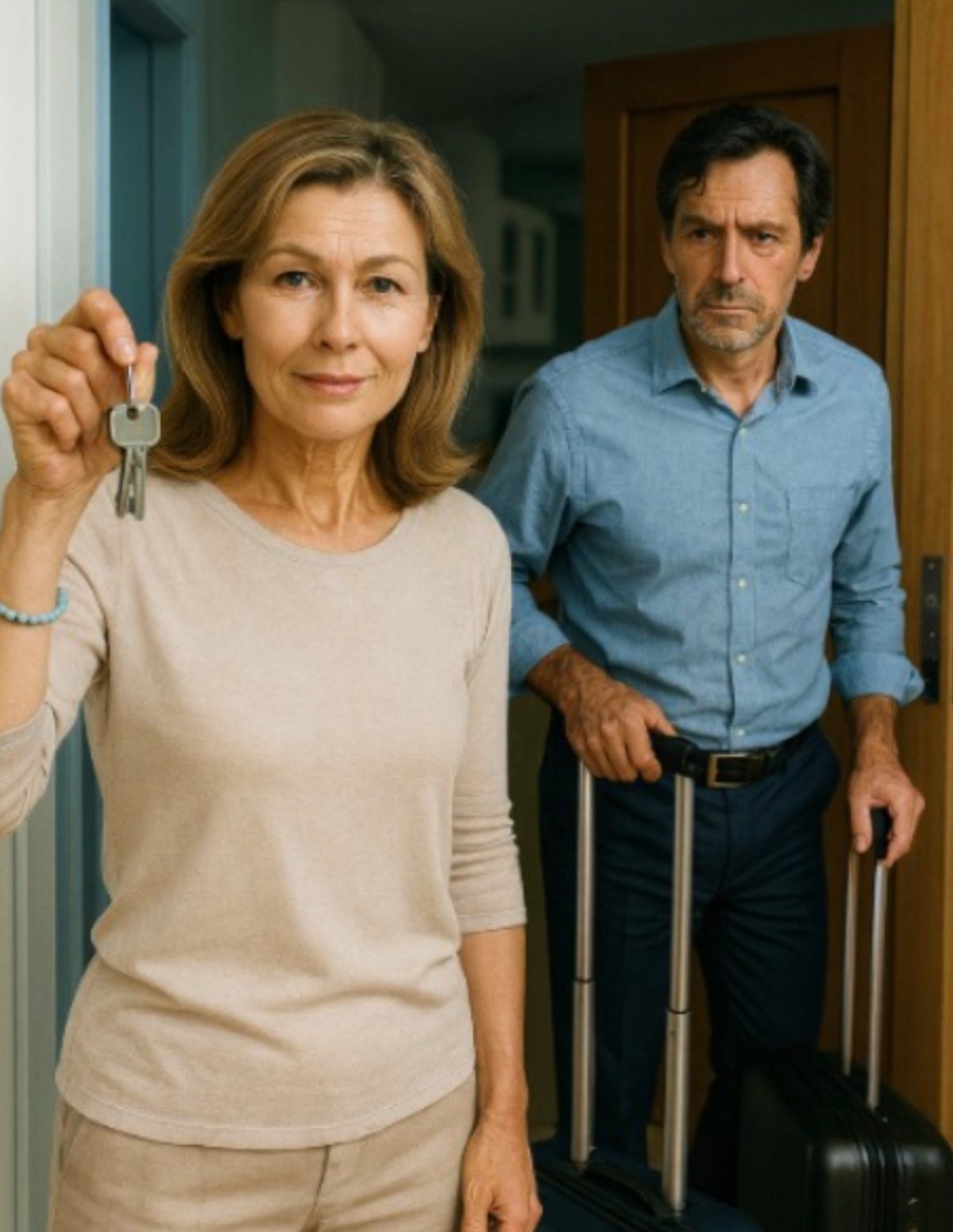 Der Mann sagte: Lass uns Schluss machen, und ich antwortete — fahr du doch einfach weg.