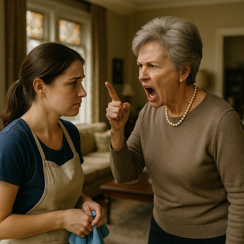 — Du bist hierher gekommen als Hilfe – und du wirst niemals die Herrin sein, merk dir das!