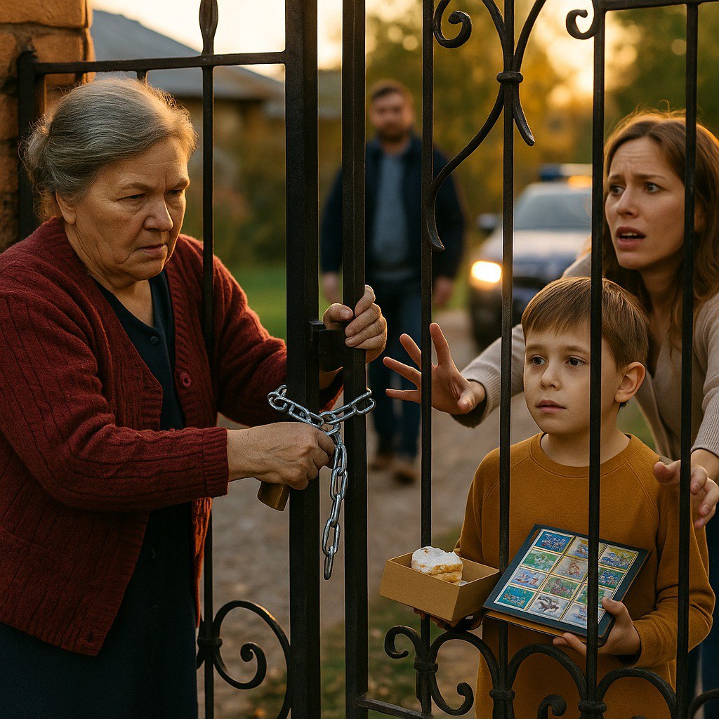 „Die Schwiegermutter schnappte die Tür zu: Der Sohn wurde am Tor eingeschlossen – „er wollte es so““ – „Er wollte bei mir leben“, sagte die Schwiegermutter und schloss das Tor, während sie Olga draußen in ihrem leichten Hausmantel und Pantoffeln zurücklie