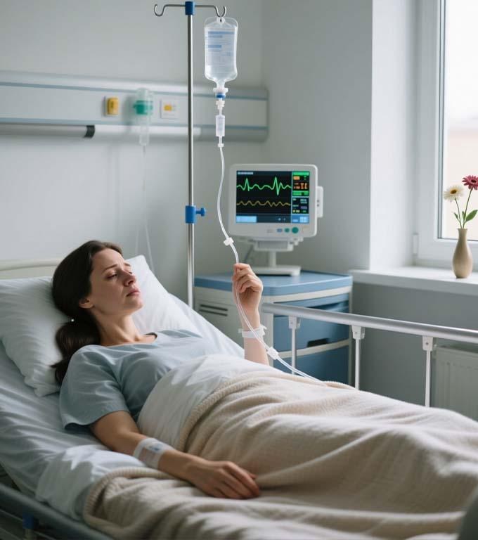 Als Anja im Krankenhaus zu sich kam, hörte sie zufällig ein Gespräch, das nicht für ihre Ohren bestimmt war.