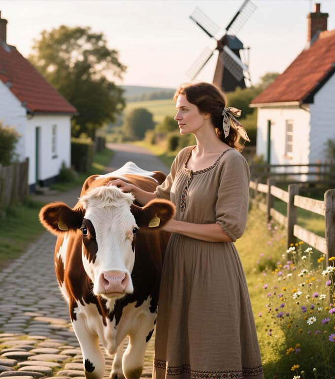 Eleonora lachte über meine Mutter. „Oh, eine echte Landpomeranze!