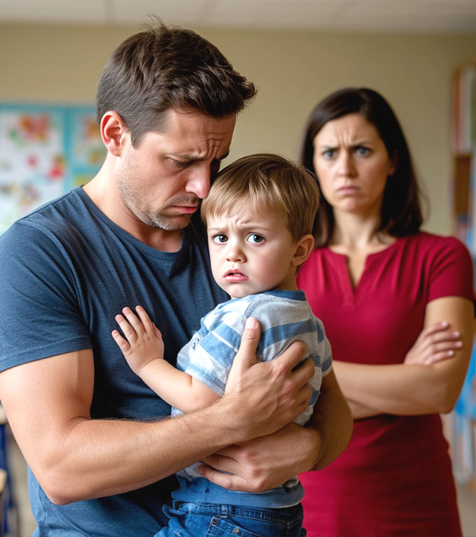 Als seine Frau erfuhr, dass ihr Adoptivsohn krank war, verlangte sie, ihn zurück ins Kinderheim zu geben.