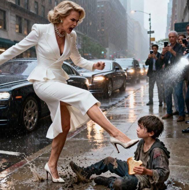 Заголовок: Cienie przeszłości Potężna kobieta popchnęła dziecko do kałuży, ale znamię na jego ręce zszokowało ją…