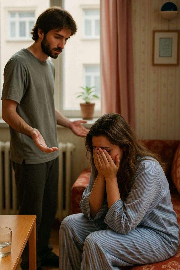 — Hast du dein Gehalt bekommen? Gib es mir, ich bringe es deiner Mutter — sie muss ihren Kredit begleichen, — sagte der Mann.