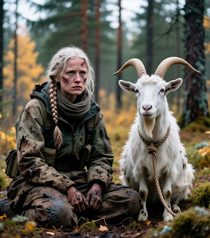 Lena egész életét egy eldugott helyen töltötte — internet és emberek nélkül…