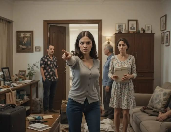 — Den Eltern meine Wohnung, mir eine Mietwohnung? Nein, mein Lieber, dir eine Mietwohnung, und mir die Freiheit!