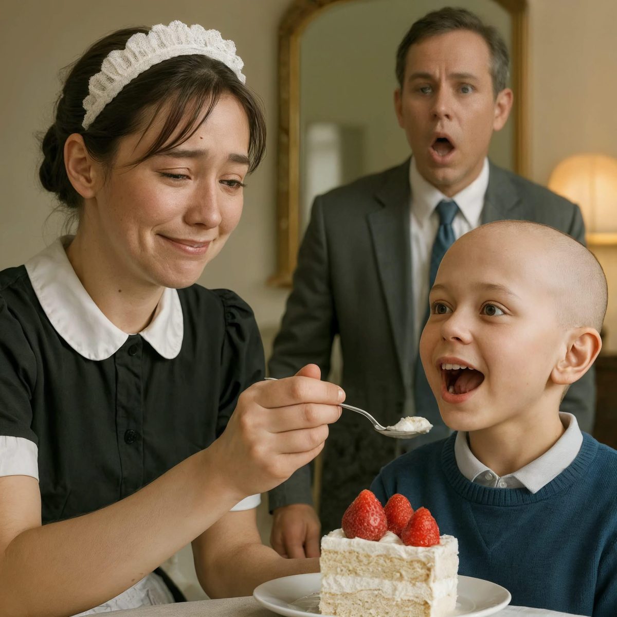 Die Tochter eines Millionärs hatte nur noch drei Monate zu leben, und die Haushälterin tat etwas, das die kleine Camila, die einzige Tochter von Rodrigo Alarcon – einem respektierten, aber gefühlskalten Geschäftsmann – enttäuschte.