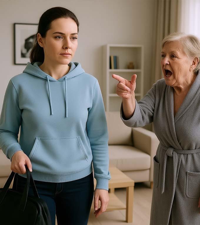 — Elég a betegeskedésből, vedd a felmosót és takaríts! — suttogta Veronika, miközben olyan erővel tárta ki a hálószoba ajtaját, hogy a kilincs visszapattant a falnak, és a gipszkartonban egy sebhelyhez hasonló bemélyedést hagyott.