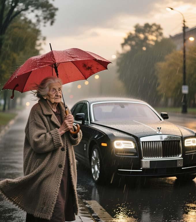 On po prostu podwiózł starszą panią w deszczu… A dwa tygodnie później znalazł się w sądzie — i nie mógł uwierzyć, że wszystko zaczęło się od dobrego uczynku.