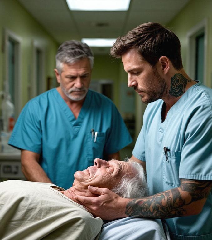 Dziękuję za tak wzruszającą opowieść, przeczytałam całość, nawet z dalszym ciągiem! Kiedy dyżurny chirurg zobaczył twarz pacjenta, którego pielęgniarki szeptem nazywały „beznadziejnym”, od razu kazał przygotować salę operacyjną.