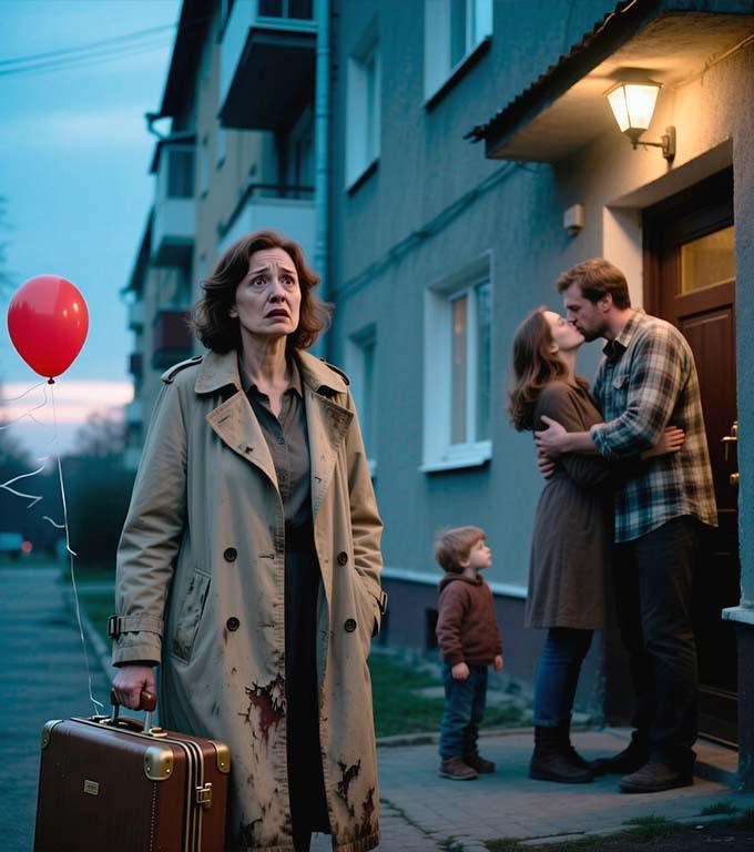 A férjem azt mondta, hogy horgászni megy — úgy döntöttem, követem őt, és láttam, ahogy megcsókol egy nőt a lépcsőház előtt.