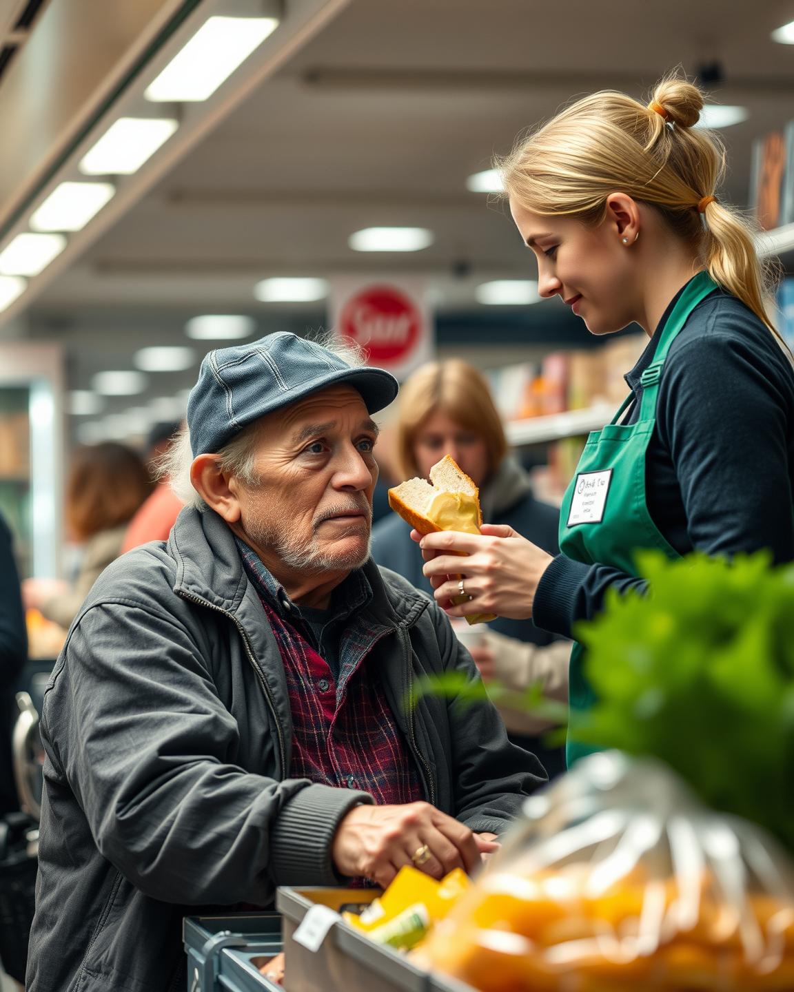 Kilencvenévesen úgy döntöttem, hogy szegény öregembernek öltözöm, és bemegyek a saját szupermarketembe.