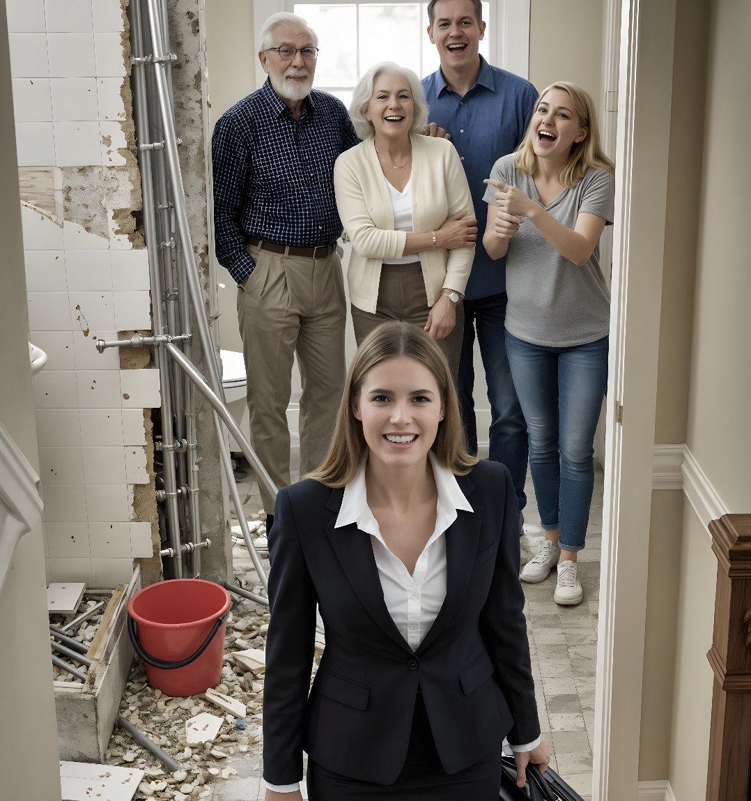 Két nappal korábban tértem haza az üzleti útról, és felfedeztem, hogy a vécém a folyosón áll, a konyha pedig poros a felújítástól, míg a nővérem boldogan nevetgél a svájci anyósokkal az otthonomban.