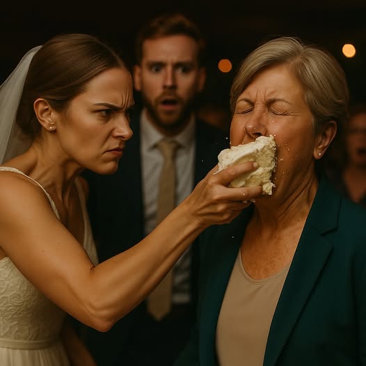 Ober Nizz — Der Bräutigam wurde blass: Die Braut schleuderte der Schwiegermutter die Torte ins Gesicht, während die Gäste kreischten.