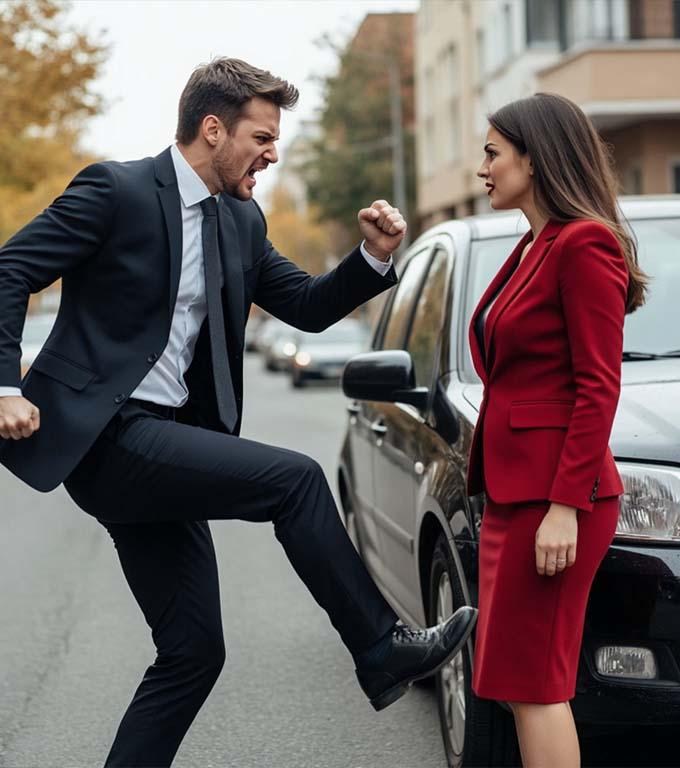 „Mașina ta nu își are locul aici” — striga șeful, lovind cu piciorul în mașina mea. După o oră, l-am alungat, ocupând scaunul proprietarului.