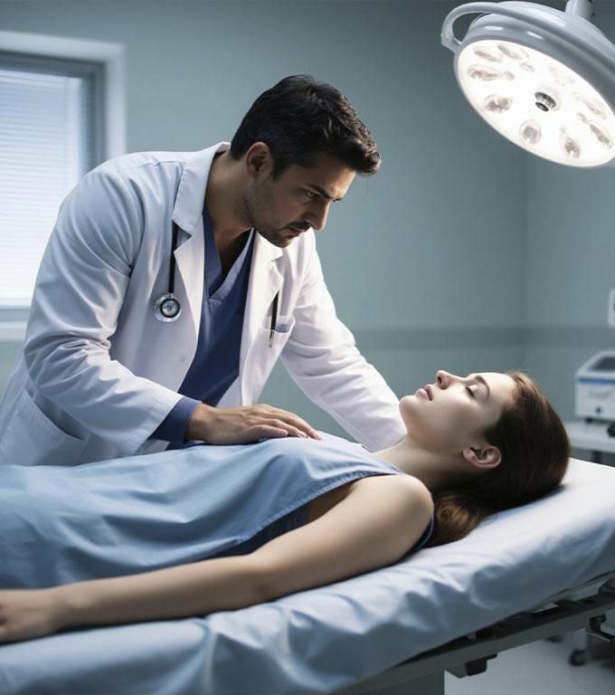 Patolog, mający na imię Daniel, z zainteresowaniem przyglądał się nieznajomej, którą przywieziono do sekcji.