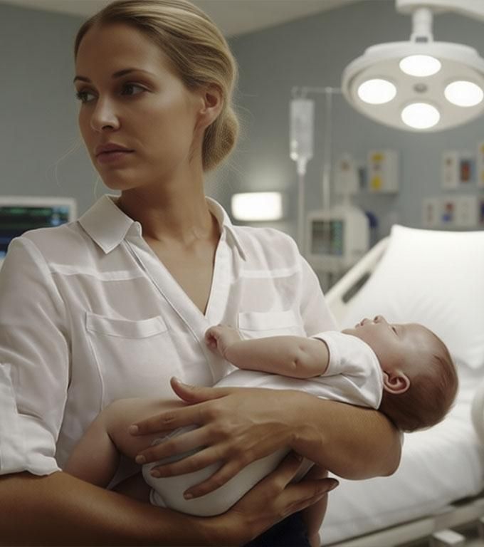 „Nie zamierzam go karmić”, wyszeptała, odwracając się do ściany w szpitalu położniczym. Postanowiłam się wtrącić i upomnieć ją.